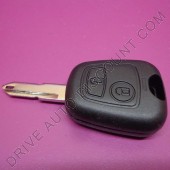 Coque de clé avec clé standard Peugeot 106 de 09/91 à 03/96