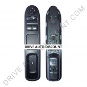 Contacteur bouton platine complète lève-vitres électrique conducteur Peugeot 207