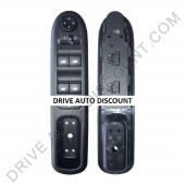 Contacteur bouton platine complète lève-vitres électrique conducteur Peugeot 407