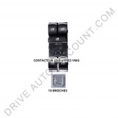 Contacteur bouton platine lève-vitres électrique avant, Volkswagen Golf Plus 5P de 01/05 à 12/13