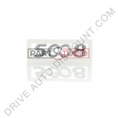 Monogramme de hayon d'origine pour Peugeot 5008 depuis 10/09